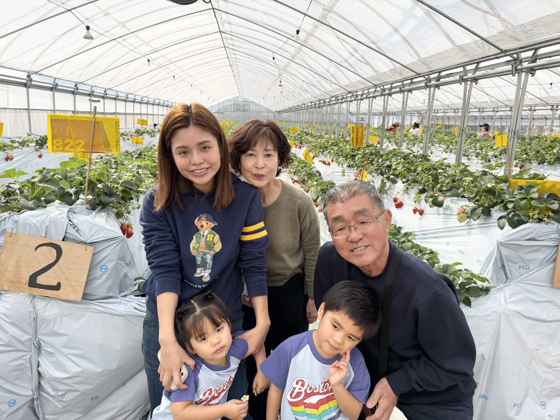 いちご狩りの様子1