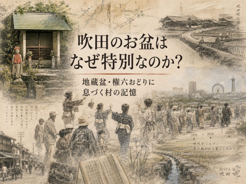 吹田のお盆はなぜ特別なのか？地蔵盆・権六おどりに息づく村の記憶