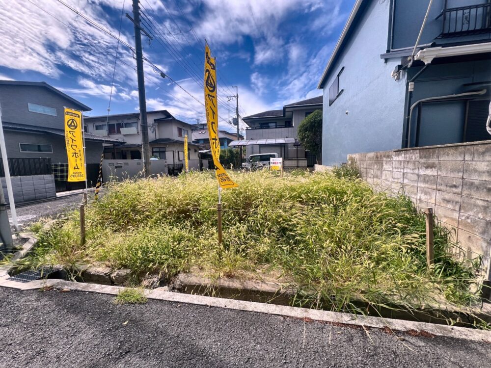 【限定1区画】吹田市南正雀2丁目角地4LDK新築※建築条件付き土地※